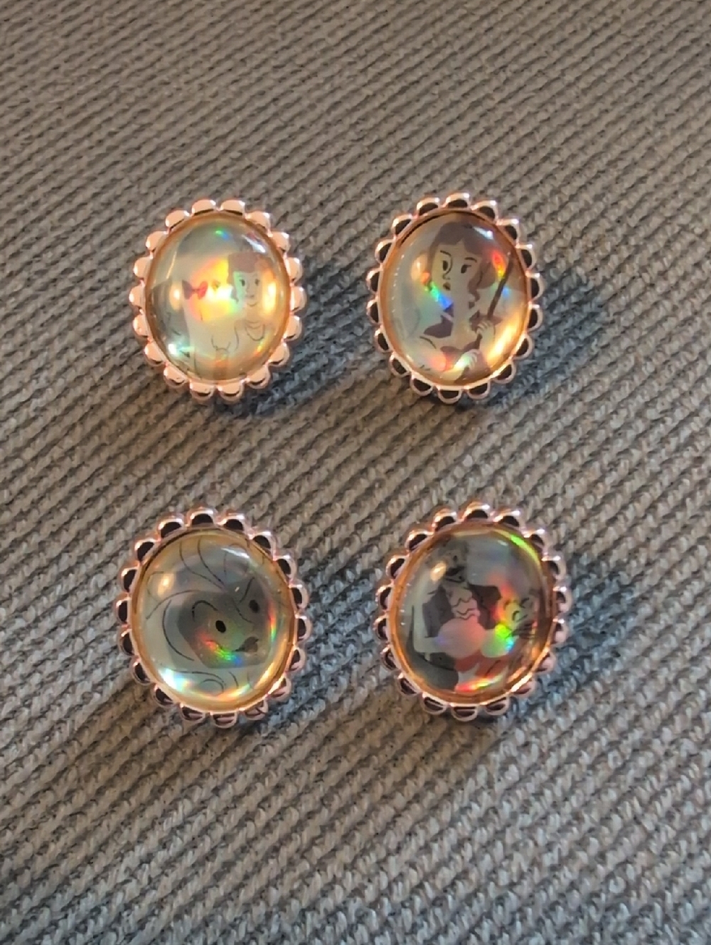 Disney Parks Haunted Mansion Mix & Match Portrait Earring Set